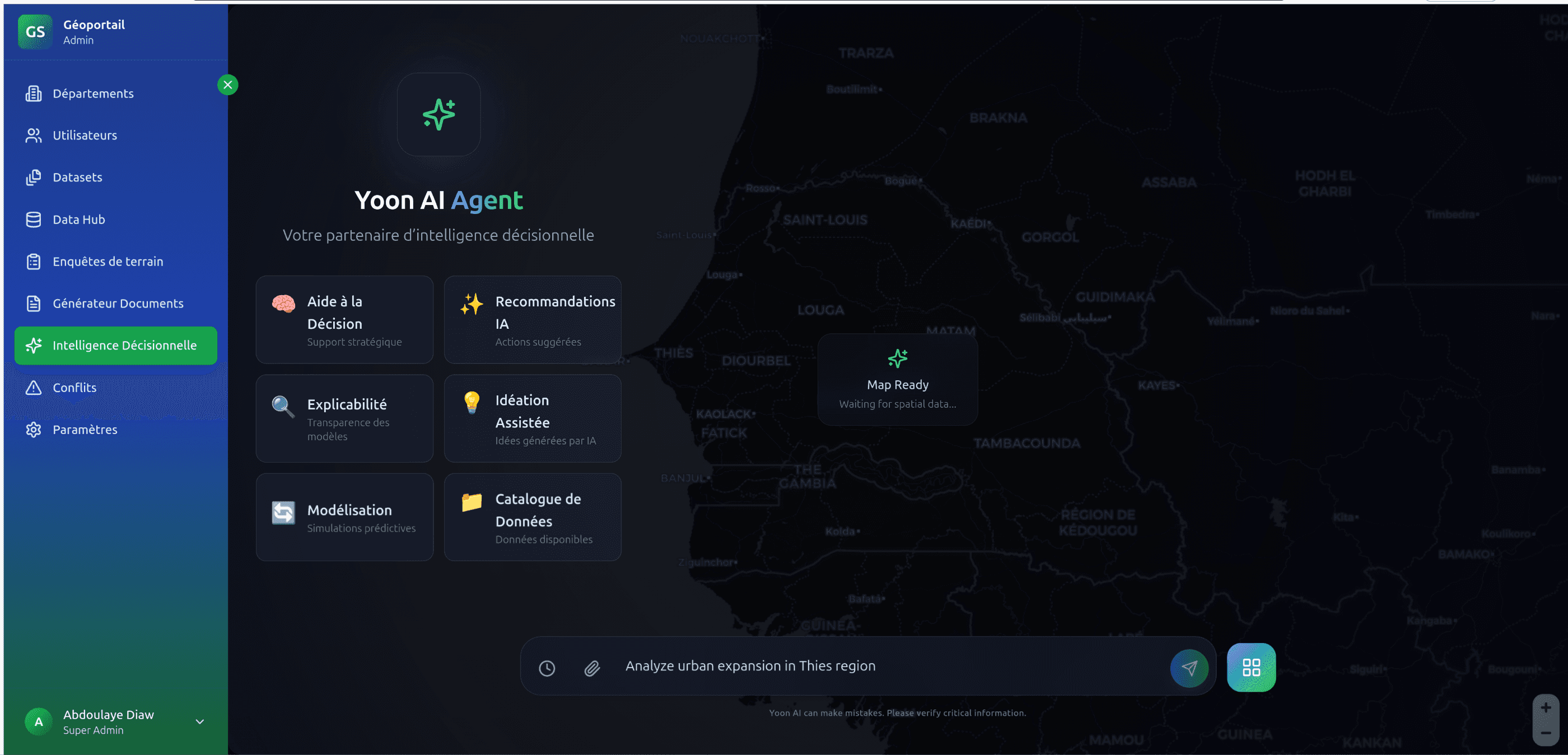 Sovereign AI Copilot Interface